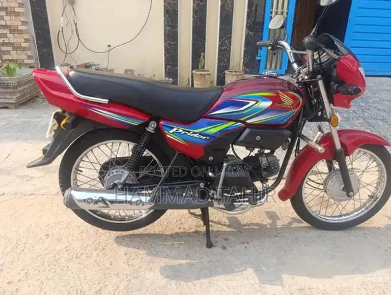 Honda Pridor 100cc Motorcycle - 2024 Model Lightweight Urban Commuter