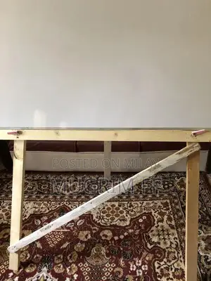 Photo - Foldable Wooden Display Stand for Mirrors and Whiteboards