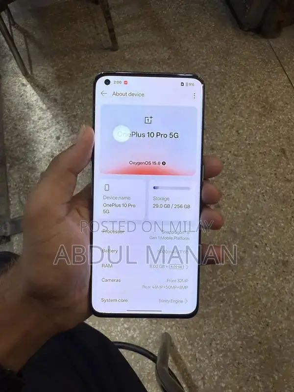 OnePlus 10 Pro 5G Smartphone - High Performance Mobile Device
