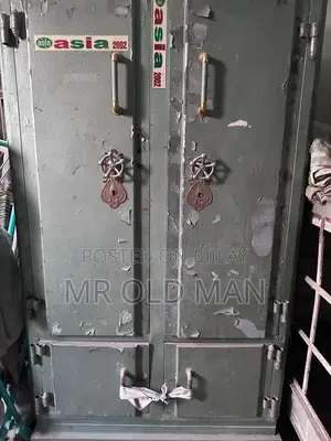 Photo - Heavy-Duty Iron Safe Storage Cabinet