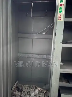 Heavy-Duty Iron Safe Storage Cabinet