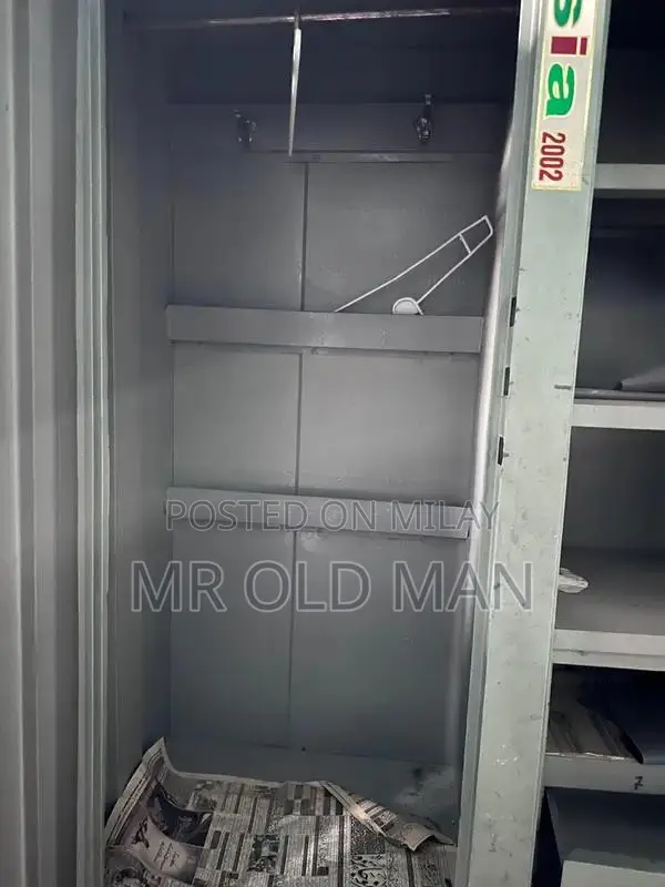 Heavy-Duty Iron Safe Storage Cabinet