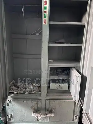 Heavy-Duty Iron Safe Storage Cabinet