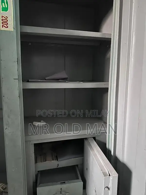Heavy-Duty Iron Safe Storage Cabinet