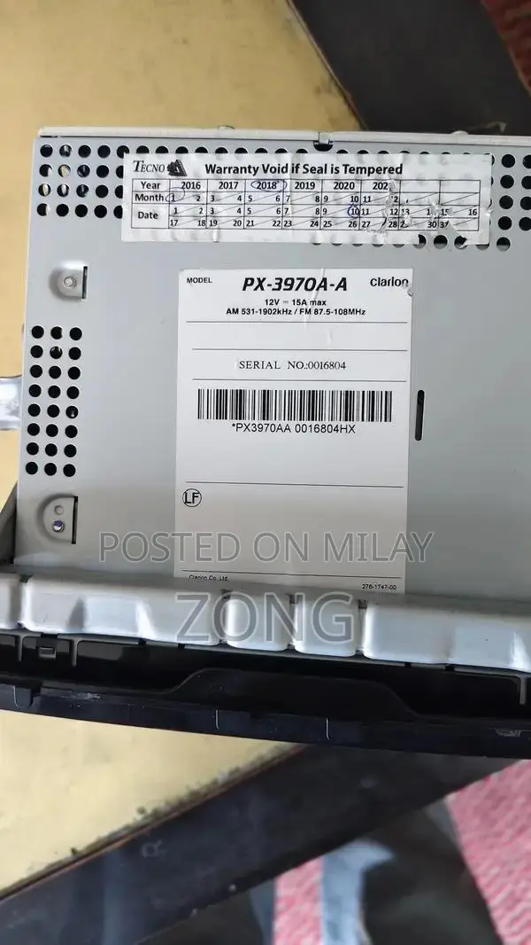 Clarion Car Multimedia Player for Wagon R - Original Audio System