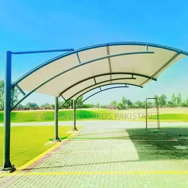 Tensile Parking Shade Structure for Cars and Outdoor Protection