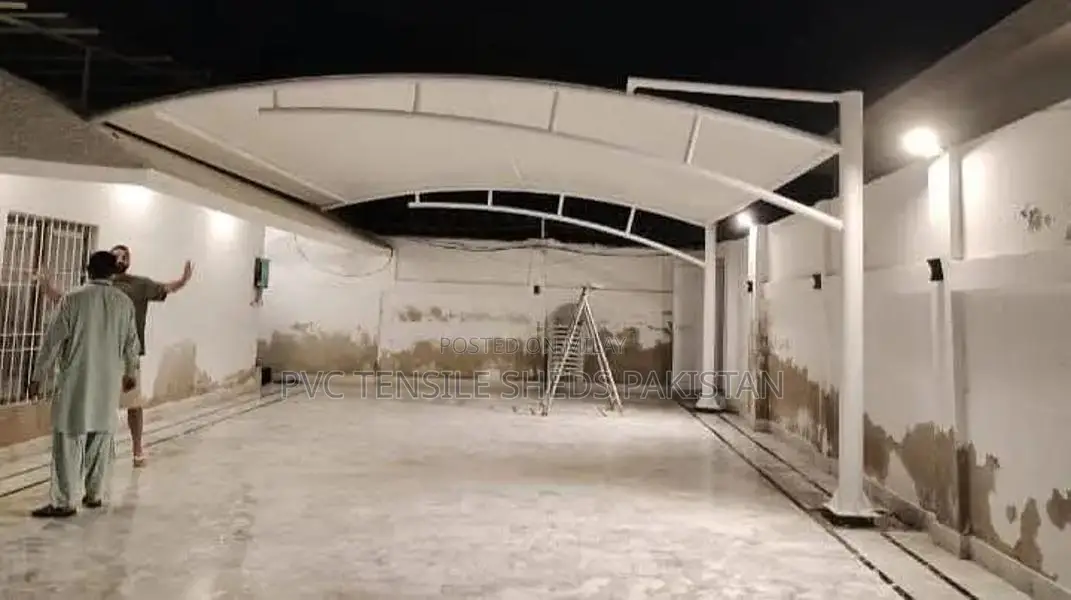 Tensile Parking Shade Structure for Cars and Outdoor Protection