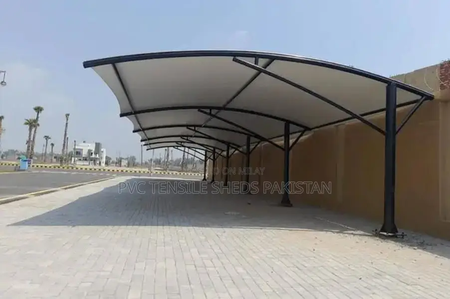 Tensile Parking Shade Structure for Cars and Outdoor Protection