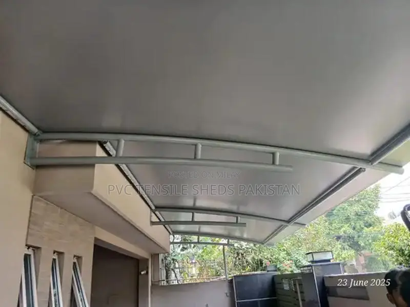 Tensile Parking Shade Structure for Cars and Outdoor Protection