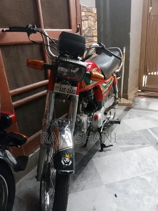 United CD70 Motorcycle - 2024 December First Owner Model