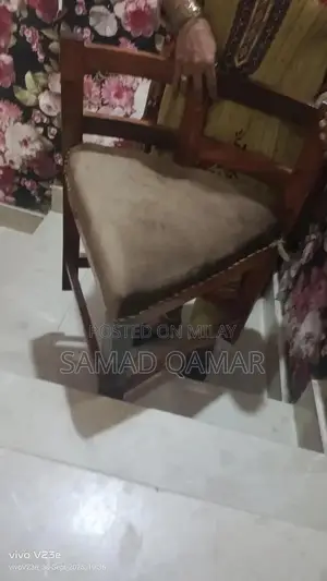 Wooden Dining Table - Six-Seater Durable Surface