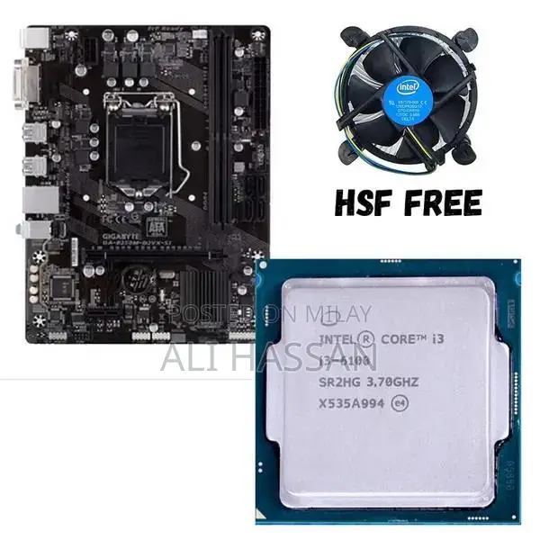 MSI H110 Motherboard with Intel Core i3-6100 Processor