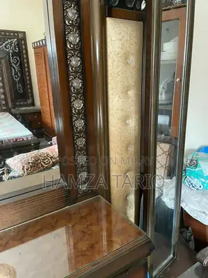 King Size Bed Set with Side Tables and Dressing