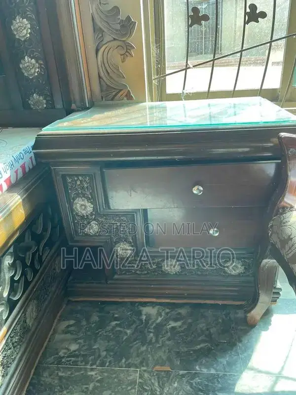 King Size Bed Set with Side Tables and Dressing