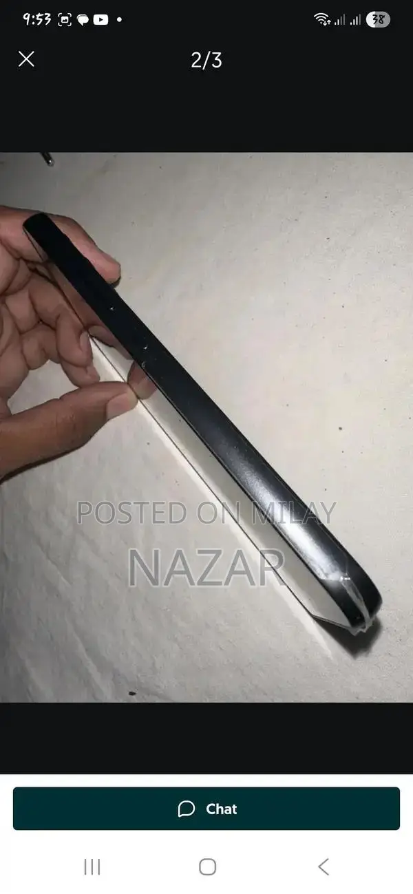 Samsung Galaxy A54 Smartphone with Damaged Screen