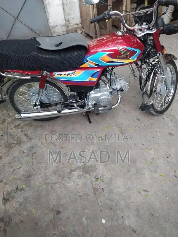 Honda CD 70 Motorcycle 2026 Model - Latest Edition