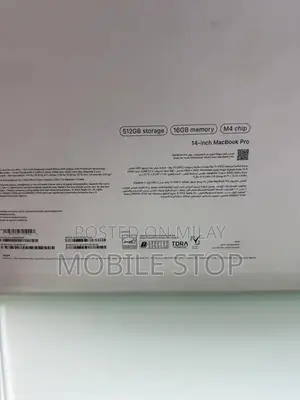 14-inch MacBook Pro - 512GB SSD, 16GB RAM, M4 Chip