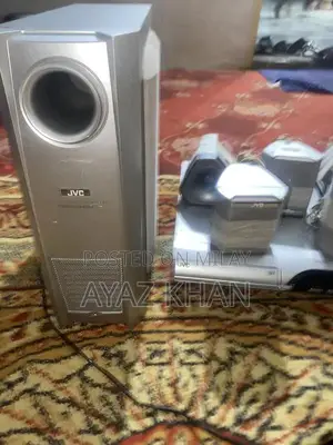 JVC Home Theater DVD Player System with 5 Speakers and Subwoofer
