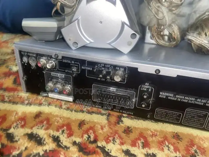 JVC Home Theater DVD Player System with 5 Speakers and Subwoofer