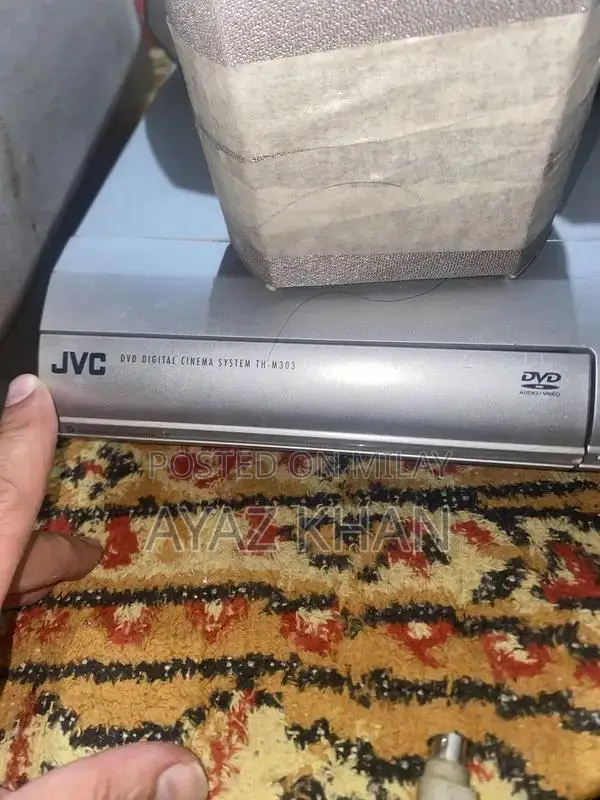 JVC Home Theater DVD Player System with 5 Speakers and Subwoofer