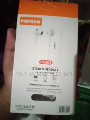 Papada Stereo Headset with Microphone