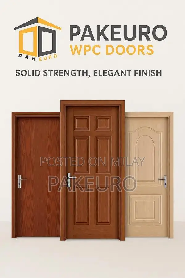 WPC Wooden Doors: Custom Design, Water & Termite Resistant