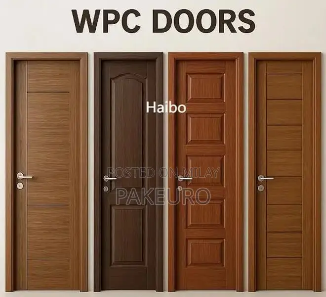 WPC Wooden Doors: Custom Design, Water & Termite Resistant