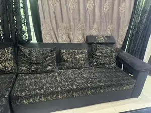 Modern L-Shape Sectional Sofa with Optional Matching Table