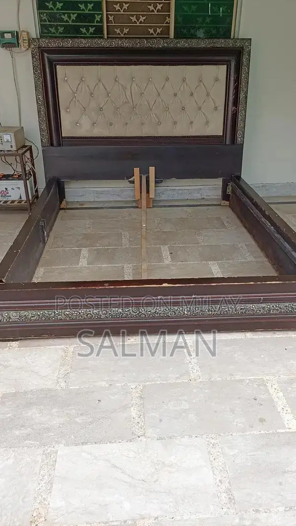 King Size Bedroom Set with Side Tables and Dressing Table