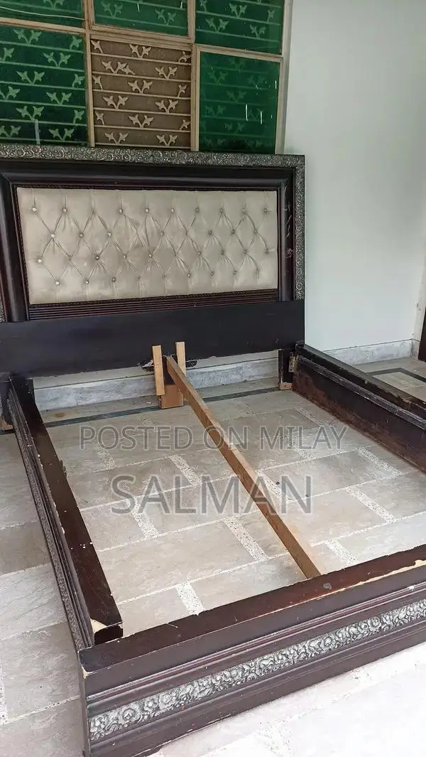 King Size Bedroom Set with Side Tables and Dressing Table