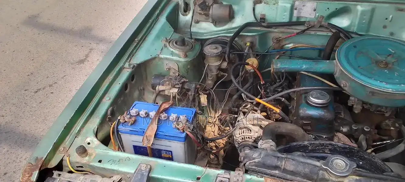 Classic Datsun 82 Vintage Sedan Automobile