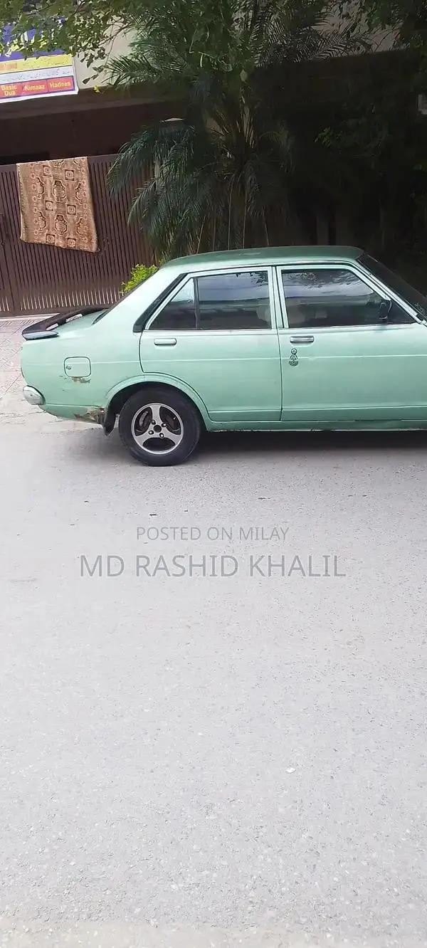 Classic Datsun 82 Vintage Sedan Automobile