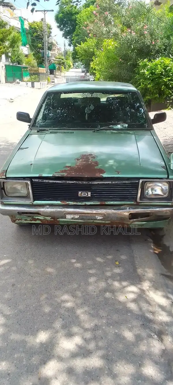 Classic Datsun 82 Vintage Sedan Automobile