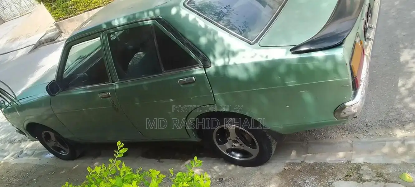 Classic Datsun 82 Vintage Sedan Automobile