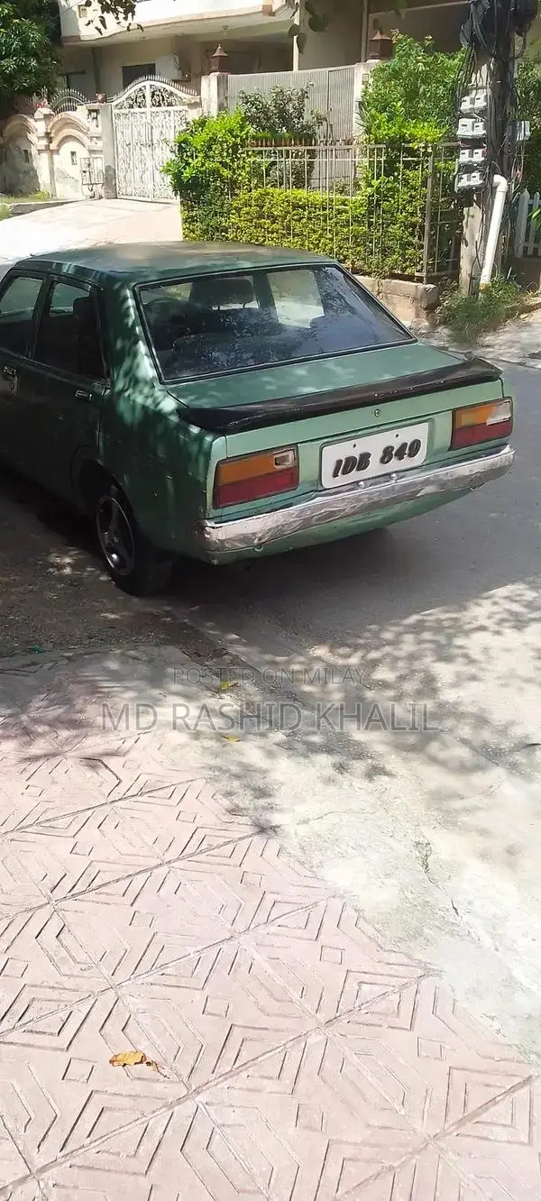 Classic Datsun 82 Vintage Sedan Automobile