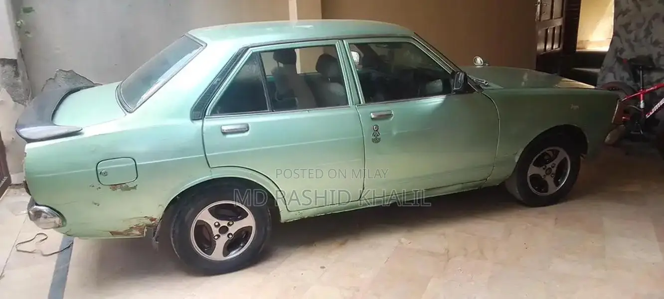 Classic Datsun 82 Vintage Sedan Automobile