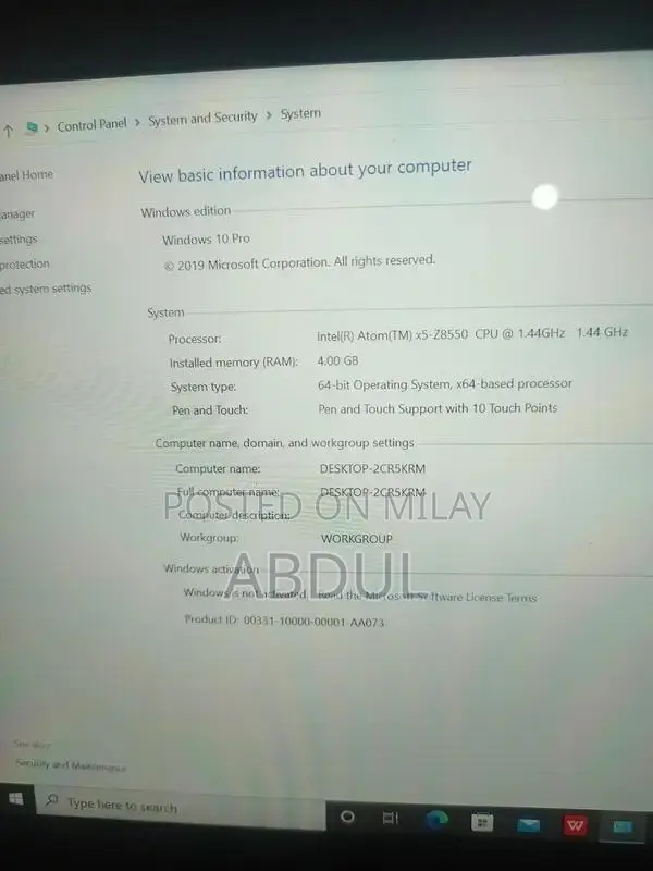 Lenovo Yoga Book Convertible Laptop