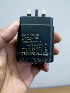 45W Super Fast Charging USB-C Charger for Samsung Devices