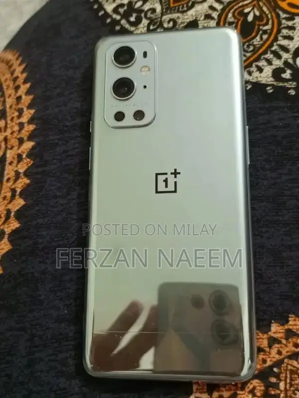 OnePlus 9 Pro Smartphone with Minor Display Issue