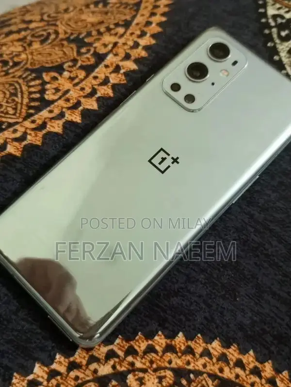 OnePlus 9 Pro Smartphone with Minor Display Issue