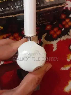 White Chrome Bathroom Basin Mixer Tap