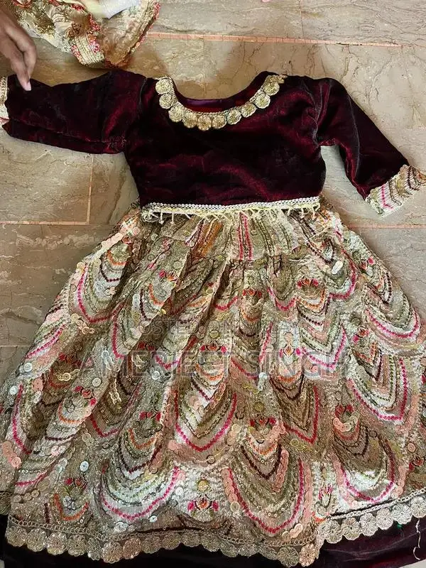 Girls Lehanga for Toddlers - Elegant Traditional Wear (2-3 Years)