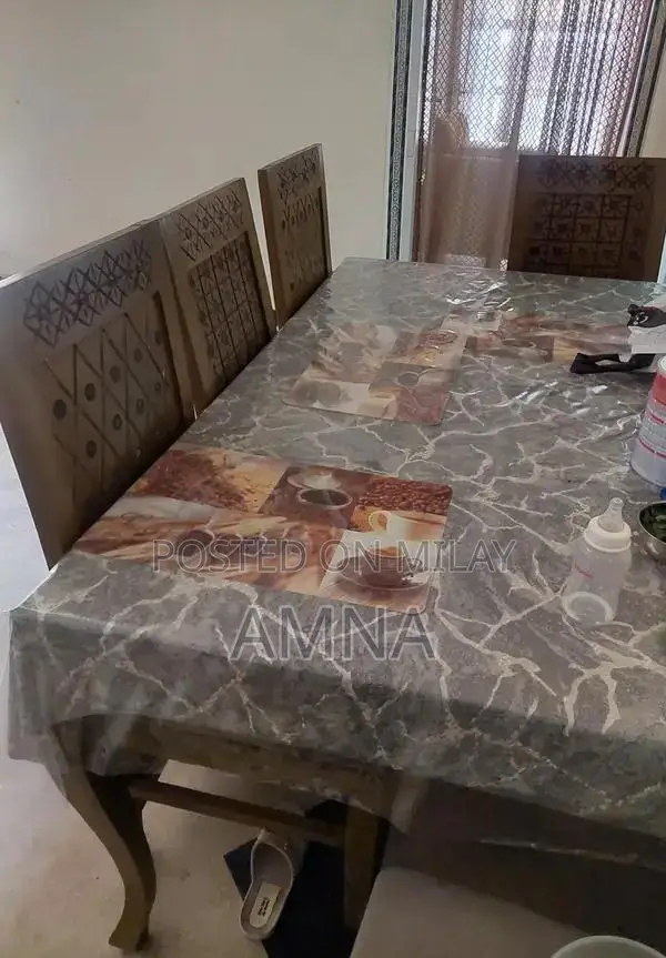 Solid Wood Dining Set - Excellent Condition, Barely Used