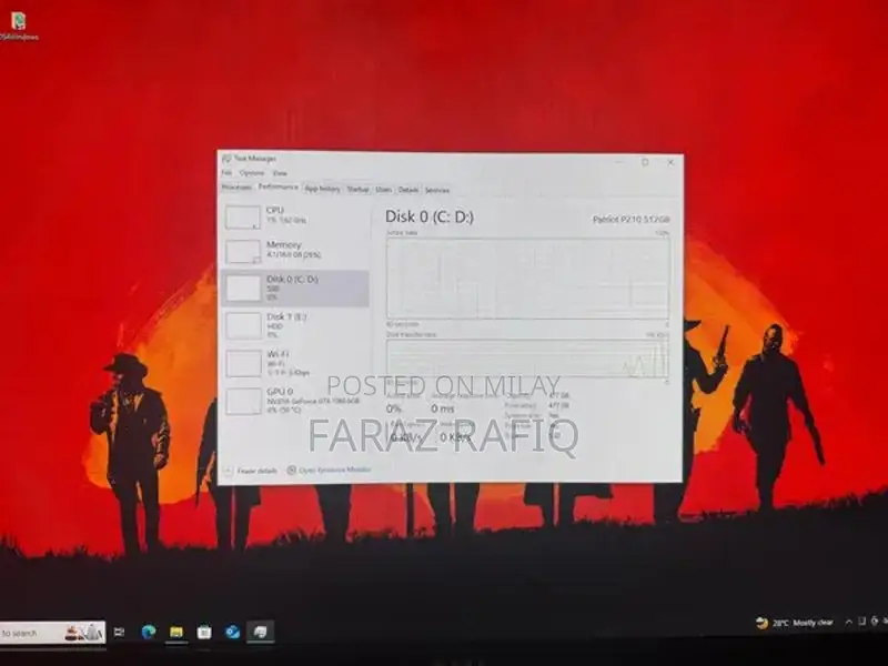 MSI Gaming PC Core i7 3rd Gen GTX 1060 16GB RAM