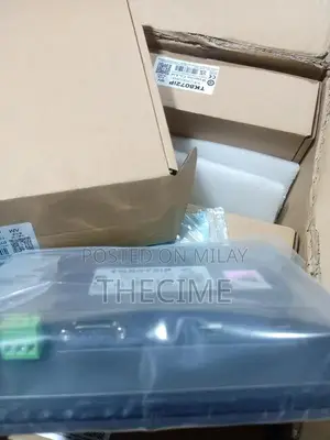 Weintek HMI Industrial Automation System with Power Supply and Sensors