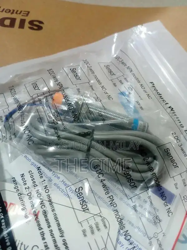 Weintek HMI Industrial Automation System with Power Supply and Sensors