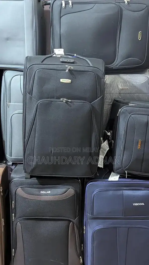 Large Handcarry Travel Luggage Bag - Spacious Carry-On Suitcase