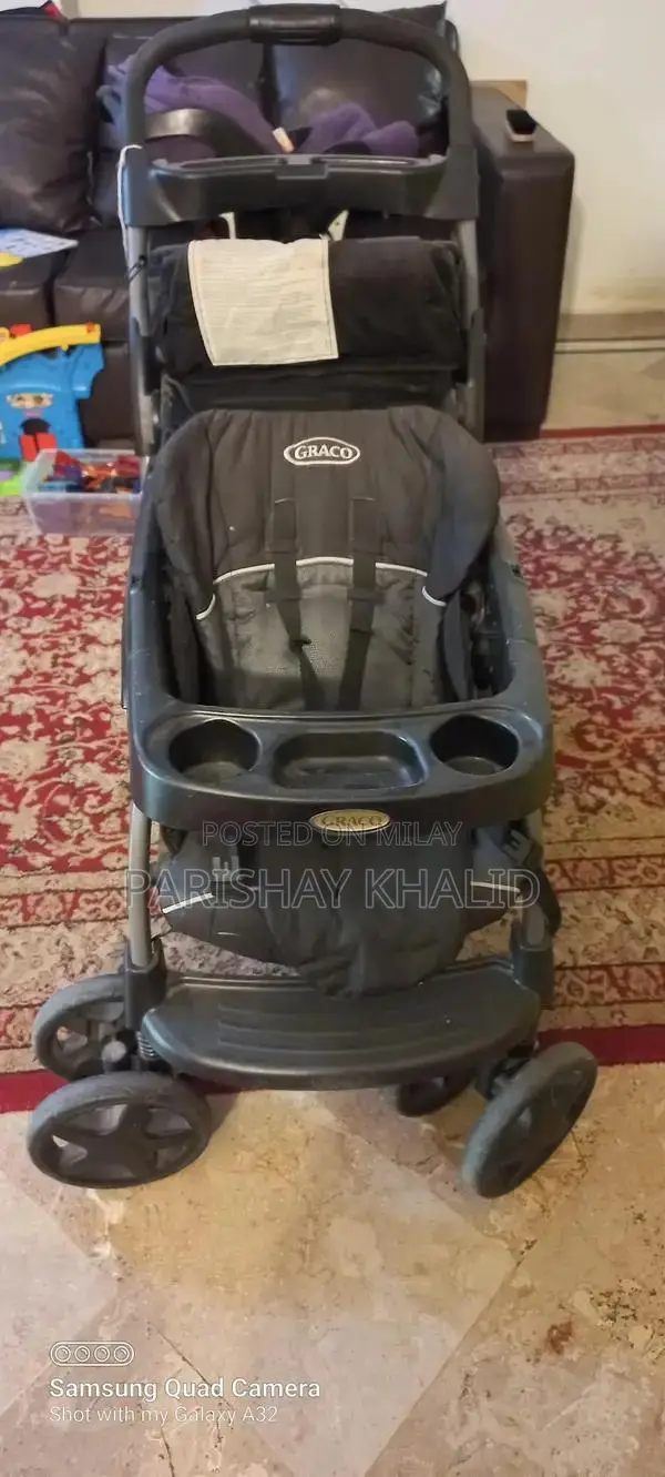 Graco Double Stroller with Removable Toddler Seat