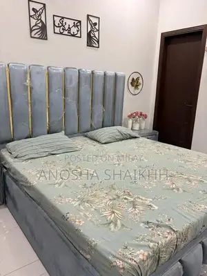 Photo - King Size Bedroom Set - Bed Frame, Wardrobe, Side Tables