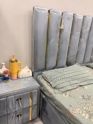 King Size Bedroom Set - Bed Frame, Wardrobe, Side Tables